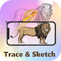 Trace & draw sketch: Trace CAM