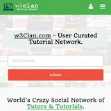 w3clan- Create Tutorial & Earn icon