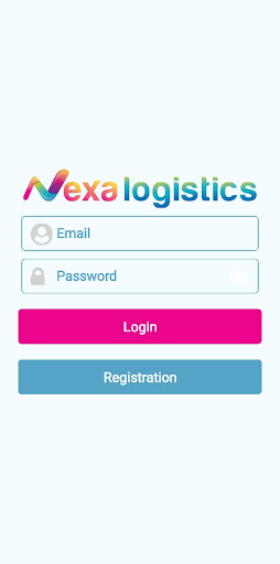 Android application Nexalogistics screenshort