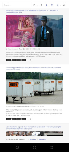 iK-irt - Stay Informed! Screen 2