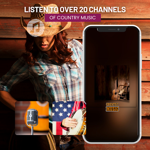 Android application Country Music screenshort