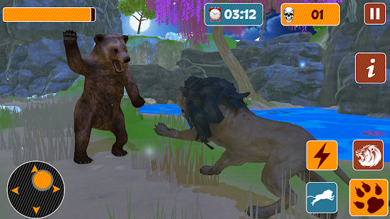 Angry Lion - Hunting Simulator 0.2 APK screenshots 2