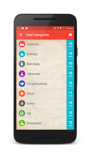 E-Cards Screen 2