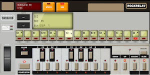 screenshot of Synthesizer TB 303 Bassline