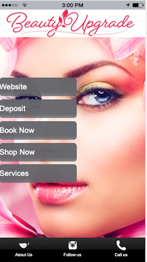 Android application Beauty Upgrade APP screenshort