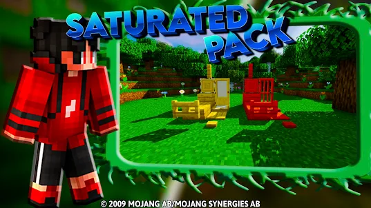 Saturated Pack for Minecraft