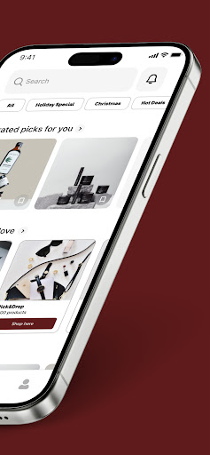 PowerShop: Social Shopping App Screen 2