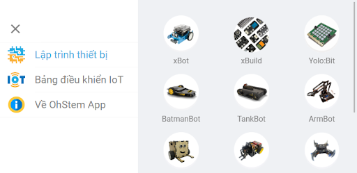 Android application OhStem App screenshort