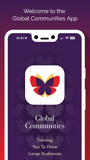 Android application Global Communities screenshort