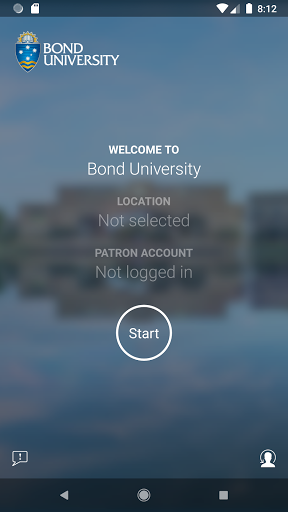 Android application Bond Library Self Service screenshort