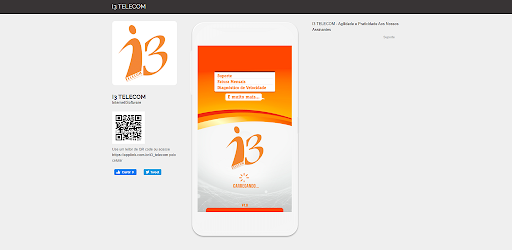 Android application i3 telecom screenshort