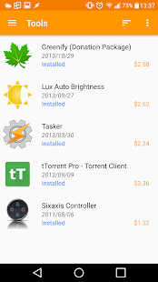 Purchased Apps (Reinstall your Screenshot