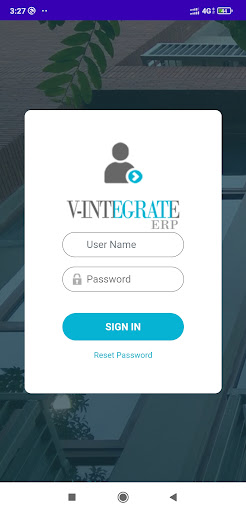 Android application Vintegrate ERP screenshort