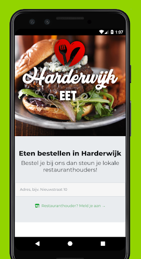Android application Harderwijk-eet screenshort