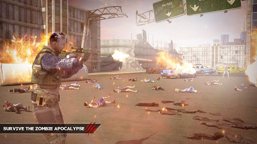 Dead Walk City : Zombie Shooting Game screenshots 21