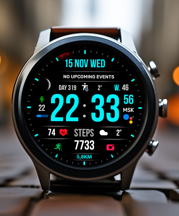 Super INF MOD V2 Watch Face - New - (Android)