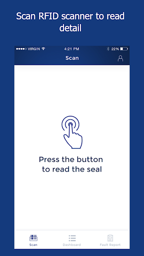 Android application Sepio eSeal Scanner screenshort