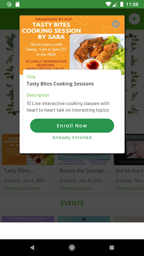 kup academy Screen 3