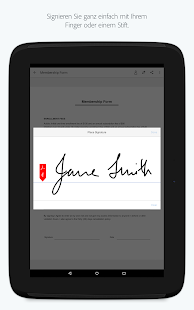 Adobe Fill & Sign Screenshot