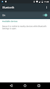 Bluetooth settings shortcut Screenshot