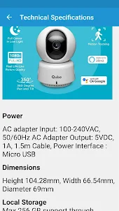 Qubo Smart Cam 360 Guide