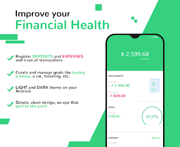 Screenshot 1 Zeta - Financial Control android