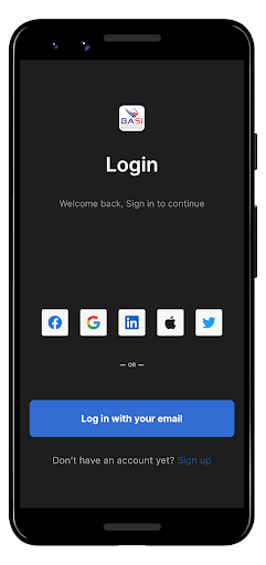 Android application BASI Study screenshort