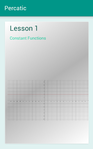 Android application Functions Percatic screenshort