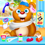 Animals Clinic Kids Care Games