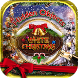 Hidden Object White Christmas Holiday Puzzle Game icon