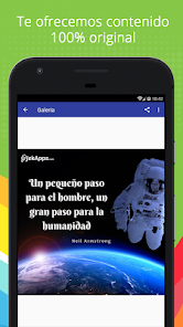 Screenshot 3 Frases de Astronautas android
