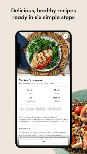 Screenshot of Green Chef: Healthy Recipes