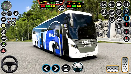 Modern City Coach Bus Game