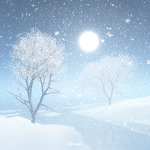 Cover Image of Download 카카오톡 테마 - 눈 내리는 밤  APK
