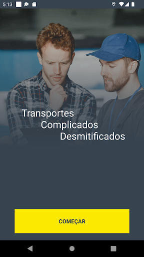 Android application ReCargo screenshort