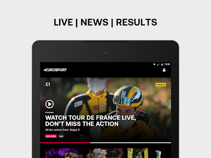 Eurosport: actualidad en vivo Screenshot