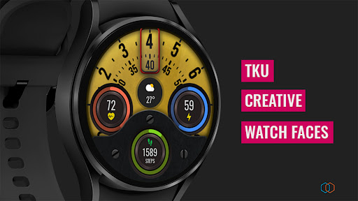 Tku S003 Digital Watch Face screenshot 4