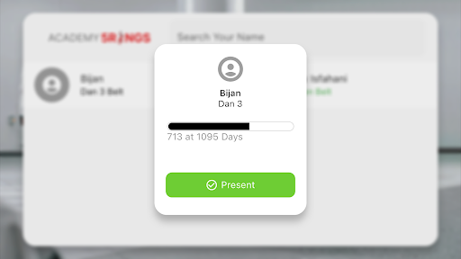Five Rings Attendance Screen 3