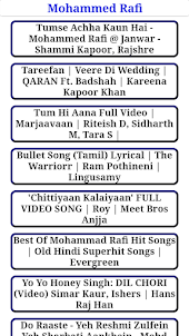 Mohammed Rafi All Video Songs