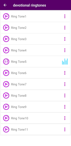 Hindu devotional ringtones(Vol Screen 3