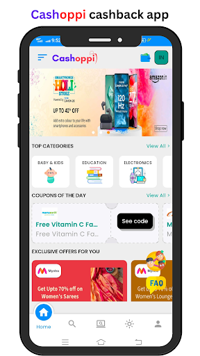 Android application Cashoppi- Cashback App screenshort
