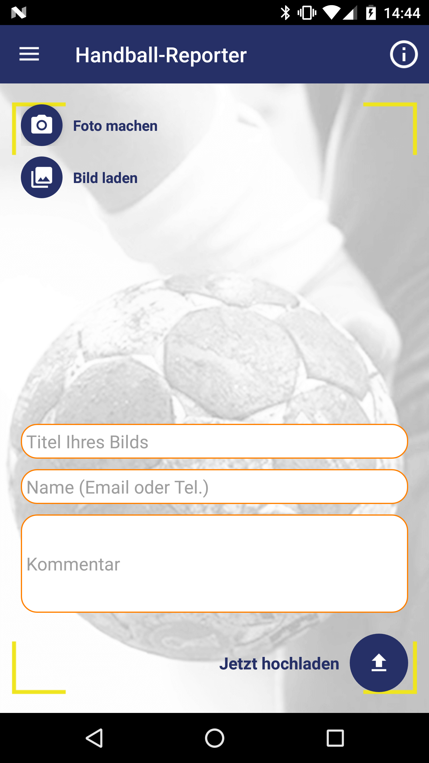 Android application Handball-Kreis Essen e.V. screenshort