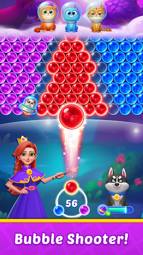 Bubble Shooter Kingdom: Gameplay, como jogar, bolhas, decorações