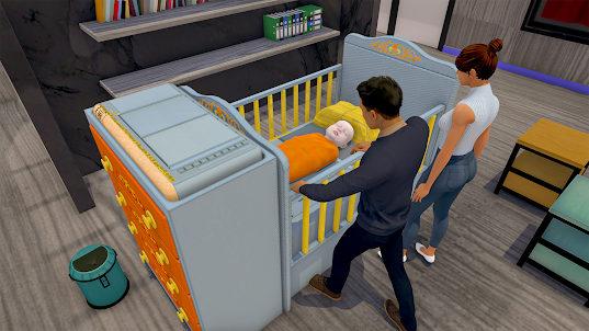 임신한 엄마 임신한 게임 3D