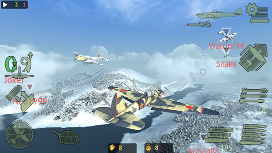 Warplanes Online Combat MOD APK 1.4.2 (Unlimited Gold) 2