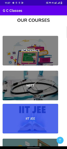 G C CLASSES Screen 2
