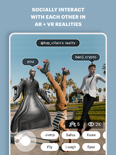 Tiluf - AR/VR Social metaverse 97 APK screenshots 7