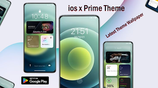 Android application iOS X Prime Theme screenshort