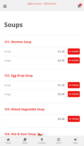 Jade House Richmond Online Ordering