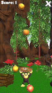 Jungle Monkey Fruit 3D Games